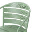 Jardin bistro de jardin - fer, 2 chaises et table incluses, teinte élégante, comprend