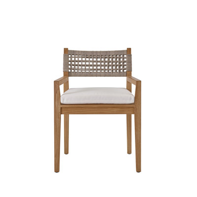 Chesapeake Outdoor Teak Dining Armchair
