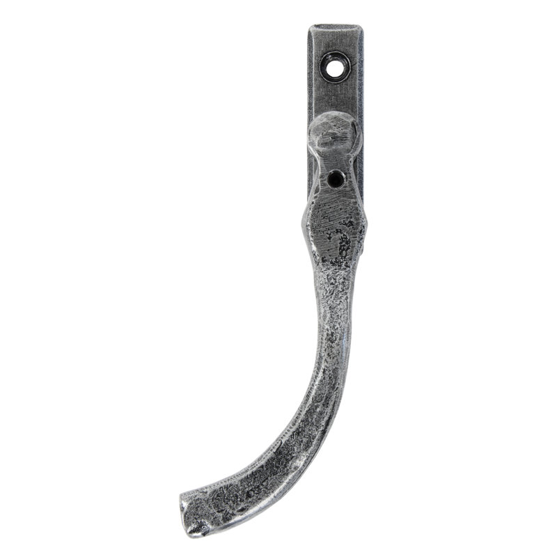 Peardrop Espag Door Accessory, Pewter 
