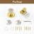Coolnews Retro Elegant Series - Round Crystal Dummy Door Knobs-120240477