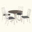 Ensemble de table de salle à manger 5 pièces Mid-Century