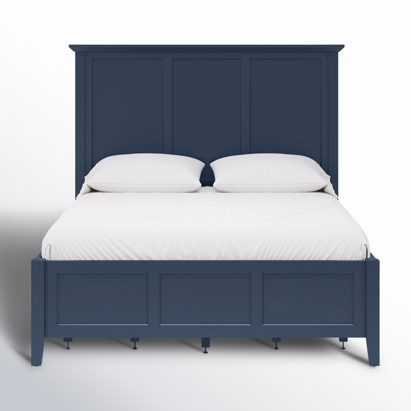 Renee Storage Platform Bed, Full / Double, Blueberry