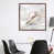 Classic Brown Wood Framed Canvas
