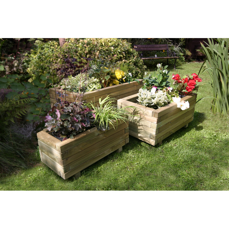 Gustavo Wood Planter Box