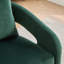 Fauteuil demi-tonneau en velours-831239452