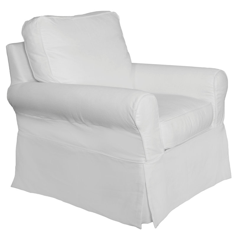 Wesham Swivel Armchair, White