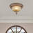 Alborz Glass Flush Mount-22741921