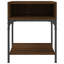 Elsaid 40cm W Iron Bedside Table-749494356