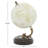 Wood Educational/Geographic Earth Yellow Globe