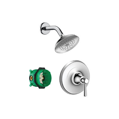 hansgrohe Joleena Pressure Balance Shower Set with iBox, 2.5 GPM in Chrome