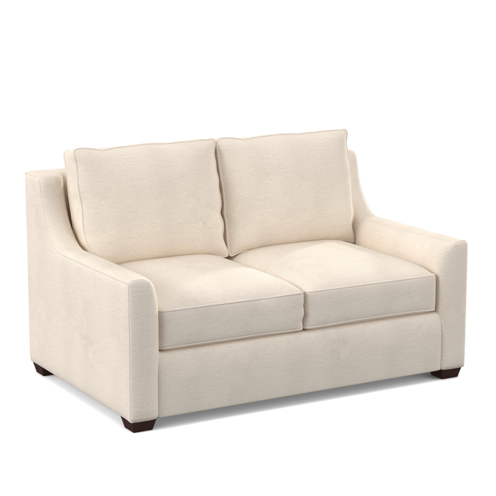 Gemi 56.5'' Upholstered Sofa, Bayou Natural Canvas