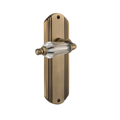 Deco Plate Double Dummy with Parlour Lever