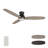 Bowdie 60'' Ceiling Fan with LED Lights-1849881469