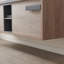 Ensemble de meuble-lavabo double mural 72 po Breckan