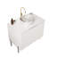 Meuble-lavabo de salle de bain autoportant 2 portes avec évier-199360401