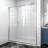 privdr 56"-60"W X 71" H Pivot Swing Framed Shower Door Width Adjustment without Cutting dwith 1/4" Tempered Clear Glass-104850280