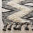 Alimatou Hand Knotted Wool/Cotton Geometric Rug in Beige/Black-24292825
