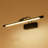 Simple Modern Led Picture Wall Light In Matte Black-95168650