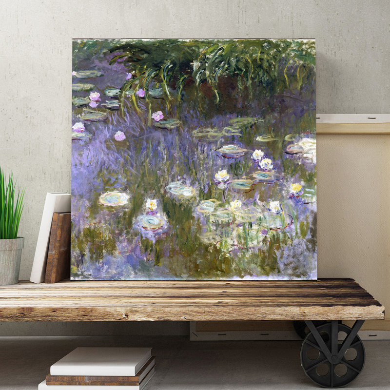 Claude Monet - Wrapped Canvas Painting, 76cm H x 76cm W