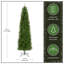 Kingswood 7' Green Fir Artificial Christmas Tree-1750290567