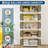 Stackable Storage Bins, Plastic Bins for Storage with Lids, Plastic Storages Drawers with Magnetic Doors & Wheels, Foldable Collapsible Closet Organizers for Home, Dorm, Office-1818746709