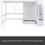 Lit mezzanine double avec tiroirs Kahlie Kids-795653708
