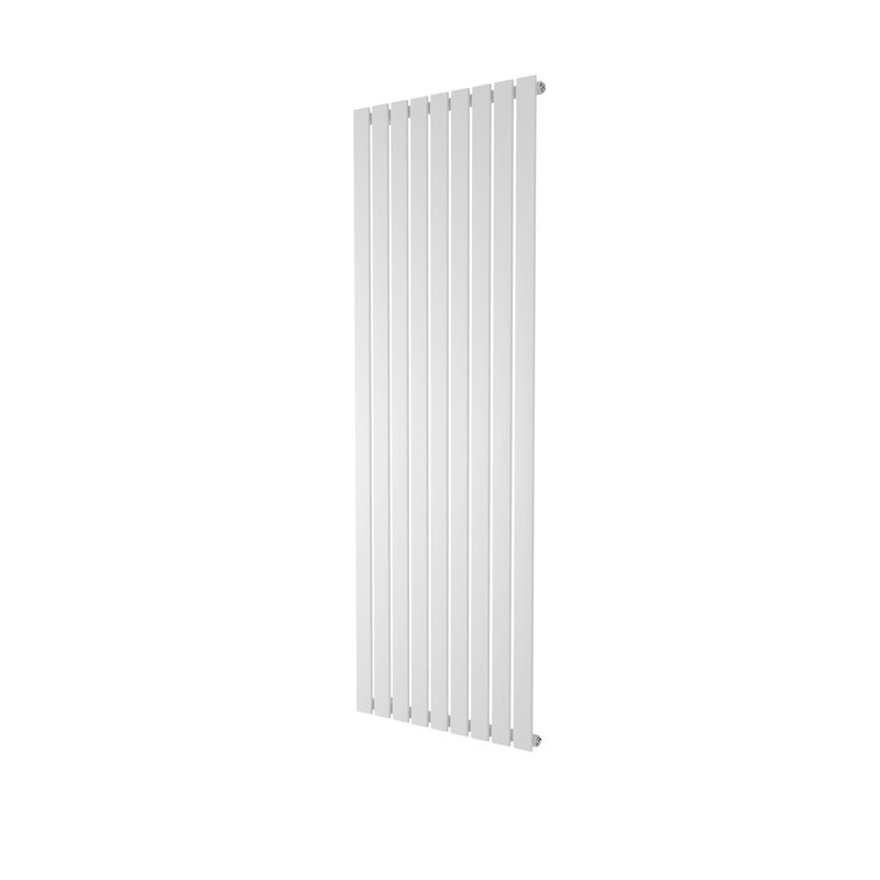Lourdes Horizontal And Vertical Designer Radiator, 180cm H x 37.4cm W x 4.8cm D, White
