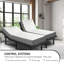 Cadre de lit réglable 15 po avec matelas en mousse à mémoire de forme Gaynelle, zéro gravité et télécommande sans fil Gaynelle-78688305