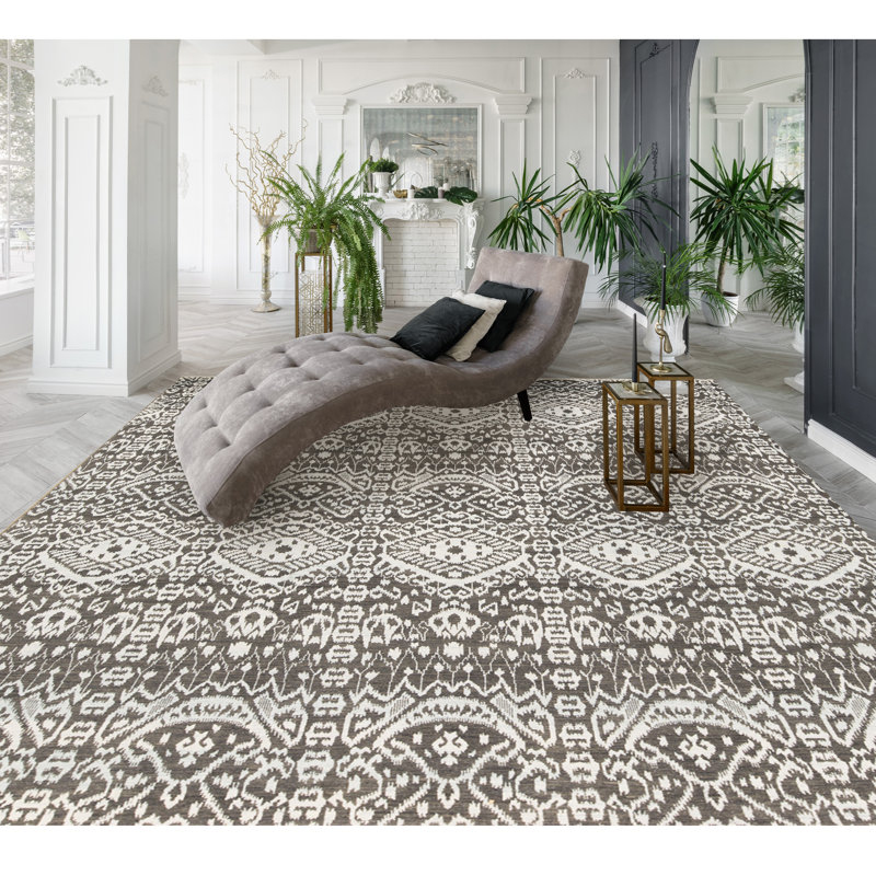 Ikatville Wool Ikat Area Rug