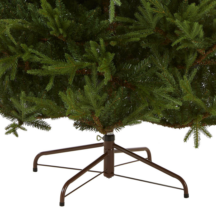 Frasier Weihnachtsbaum grün mit warmen LED h185 d124 cm Black Box Trees