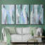 «Ocean Crush I», ensemble de 3 toiles encadrées-97711043-97711042
