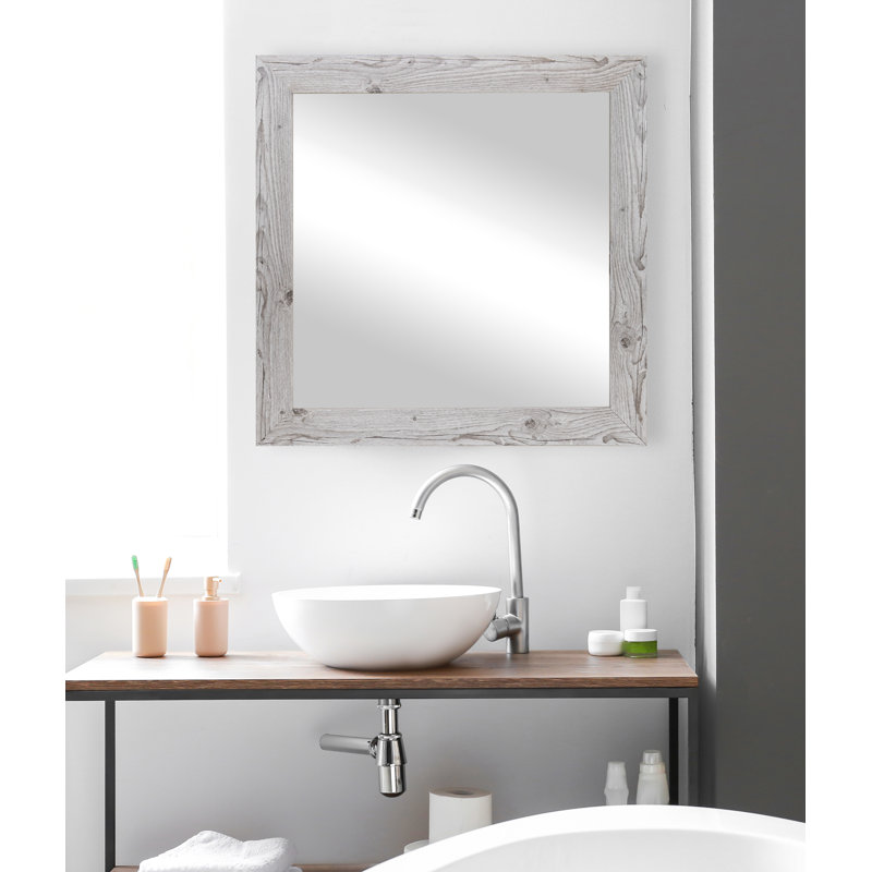 Miroir d'appoint Chando, 25,5 po x 25,5 po