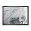 Marbre gris et blanc avec puissance dorée - reproduction d'art sur toile-51145668-51145669