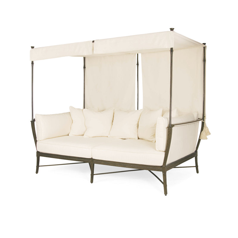 Andalusia Outdoor 2 - Seat Patio Daybed, Snow 71630L10