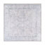Griffey Oriental Machine Washable Blue/Ivory Non-Slip Backing Area Rug