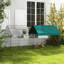 Parc pour petits animaux, clôture de parc pour animaux de compagnie pour lapins, poulet, chinchillas avec toit pour l'intérieur et l'extérieur, vert