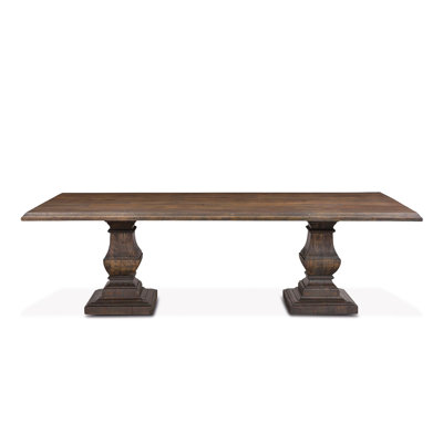 Table de salle à manger en bois massif 84 po Colbourne