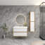 Ensemble de meuble-lavabo mural simple 42 po Lords Kody-473202670