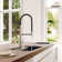 Spring Neck Standard Kitchen Faucet with Dual-Function spray head and Deck Plate