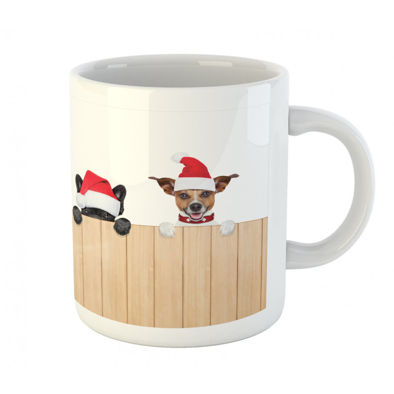 Grande tasse à café père noël