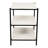 Bayshore 22'' W Metal Nightstand