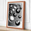 Billiard Balls on Felt Modern 1 Piece Wrapped Canvas Wall Art-389252680-389252689