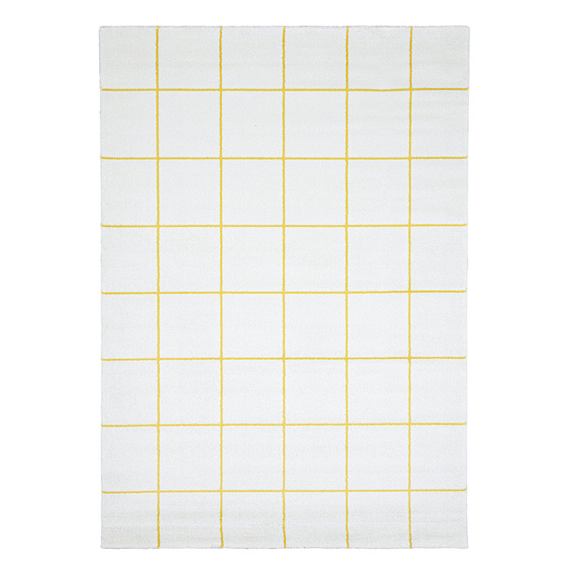 Tapis en polyester Marquaveon, Rectangle 4 pi x 5 pi 11 po