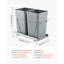 Double poubelle escamotable 27QTx2-124434852