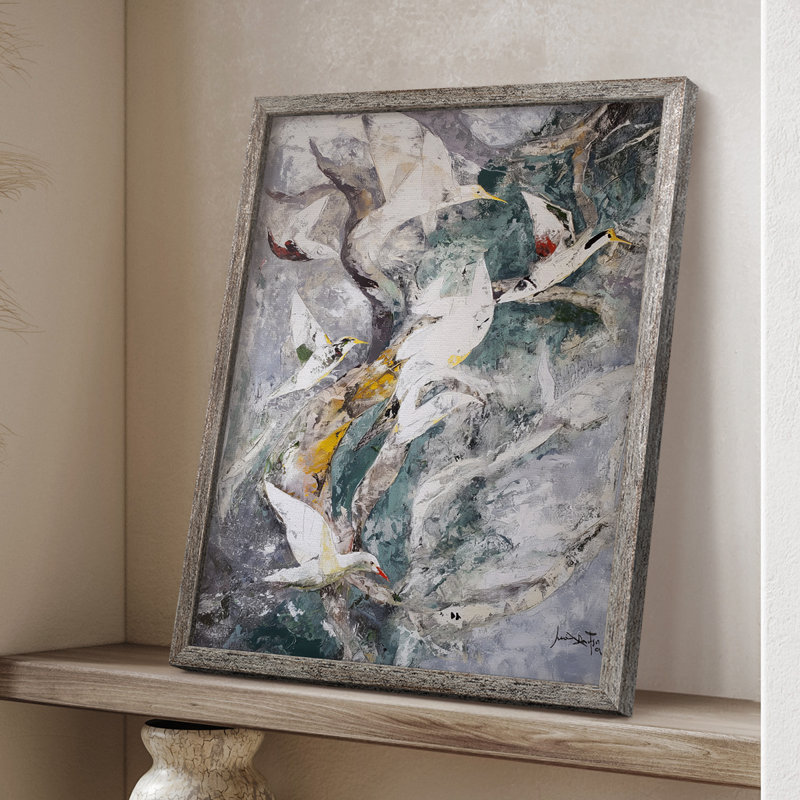 ANIMALS Series L III, reproduction encadrée - bois massif, H 11 po x l 9 po