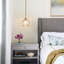 Bearse 1-Light Pineapple Crystal Globe Pendant Light