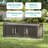 Indoor Outdoor Shoe Storage Cabinet Waterproof UV-Resistant with 3 Barn Doors-1621666378