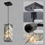 Ensemble de lustre en cristal Modern Modern Prism (ensemble de 3 pièces)-1082045925