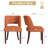 Upholstered Solid Wood Dining Side Chair-1023225747