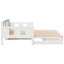 Argan Solid Wood with Trundle-204152764-204152762